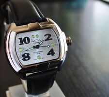 RELÓGIO SOCIAL VINTAGE ACTIVA INVICTA MOSTRADOR RETANGULAR QUARTZO SUÍÇO MASCULINO PRATA PRETO comprar usado  Enviando para Brazil