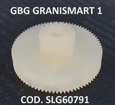 Primera Rueda Dentada De Nylon Para Granizadora GBG Granismart 1 N° SLG60791, usado comprar usado  Enviando para Brazil