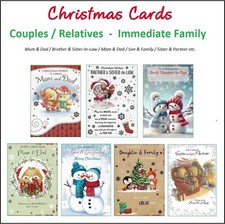 Christmas cards couples for sale  LIVERPOOL