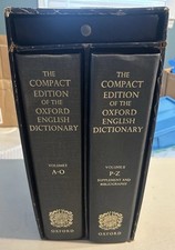 The Compact Edition of the Oxford English Dictionary (2 Volume Set) comprar usado  Enviando para Brazil