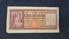 B0008 lire 500 usato  Palazzo San Gervasio