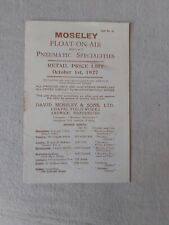 Veteran motorcycle moseley for sale  BOURNEMOUTH