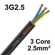 Cabo flexível 16A Nexans Titanex 3G2.5 H07RN-F 2.5mm² 3 núcleos borracha resistente HO7 comprar usado  Enviando para Brazil