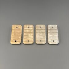 Usado, Protetor de piso 4 peças equipamento de exercício de borracha almofadas para os pés 2 furos comprar usado  Enviando para Brazil