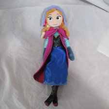 Boneca de pano de pelúcia Frozen Anna Disney Store brinquedo de pelúcia princesa 16", usado comprar usado  Enviando para Brazil