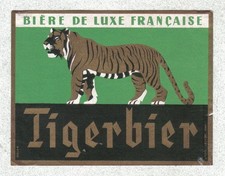 Beer label tigerbier d'occasion  Expédié en Belgium
