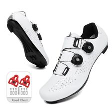 Tênis de ciclismo de estrada masculino MTB autobloqueio sapatos de bicicleta com chuteiras SPD  comprar usado  Enviando para Brazil