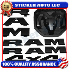 5pcs black emblem for sale  USA