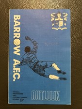 1.2.1969. barrow afc for sale  TELFORD