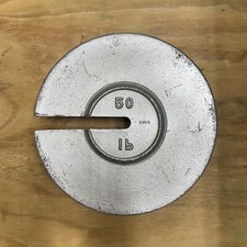 Slotted weight 50lb for sale  High Point