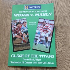 Wigan manly oct for sale  MIDDLESBROUGH