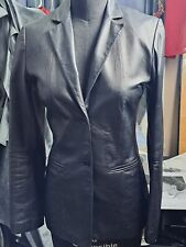 Bcbg leather blazer for sale  Glen Burnie