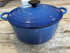Creuset blue enamel for sale  Plant City