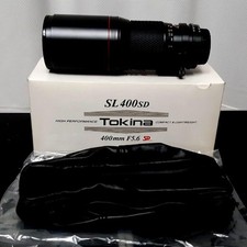 Lente usada Tokina SL 400SD 400mm F5.6 Nikon montagem F com tampa e caixa, usado comprar usado  Enviando para Brazil