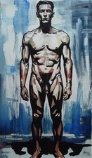 Homme peinture nude d'occasion  Nancy-