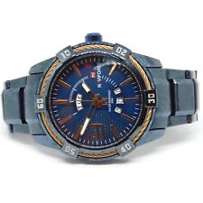 Usado, Relógio da moda masculino NAVIFORCE NF9117M quartzo analógico tamanho. Bateria nova 6 1/2" comprar usado  Enviando para Brazil