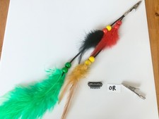 Rasta colors feather for sale  Las Vegas