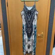 Maxikleid blau bunte gebraucht kaufen  Schmalkalden