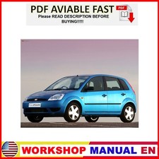 Ford Fiesta 2002-2008 oficina manual de serviço de reparo EN comprar usado  Enviando para Brazil
