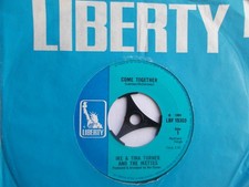 EX  UK LIBERTY 45 -IKE & TINA TURNER/IKETTES -"COME TOGETHER"/"HONKY TONK WOMEN", usado comprar usado  Enviando para Brazil