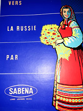 affiches sabena d'occasion  Montauban-de-Bretagne