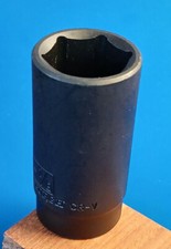 Pittsburg 1/2" Drive 6 pt. Soquete de impacto profundo escolha um tamanho NOVO SAE comprar usado  Enviando para Brazil