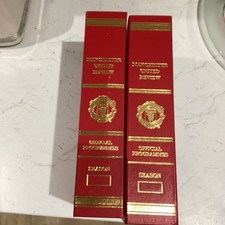 Two manchester united for sale  CREWE