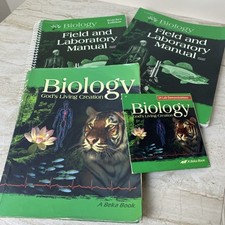 Abeka biology grade for sale  Royston