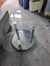 Circles swivel glass for sale  BLACKPOOL