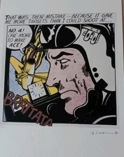 Roy lichtenstein litografia usato  Zola Predosa