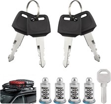 Rdzenie zamka do Thule z kluczem i kluczem kontrolnym zamek bezpieczeństwa na sprzedaż  Wysyłka do Poland