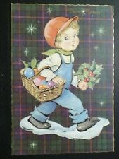 Cartolina buon natale usato  Italia