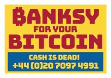 Banksy bitcoin cash for sale Banksy bitcoin cash for sale  MAIDSTONE