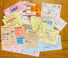 ABBA Original Concert Tickets Artists Select From Dropdown List comprar usado  Enviando para Brazil