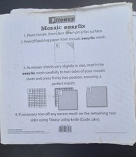 Mosaic backing mesh for sale  LONDON