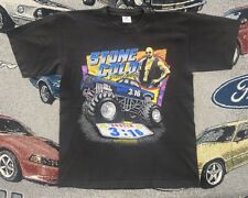Usado, Camiseta Preta Vintage Anos 90 WWF Stone Cold Steve Austin Monster Truck Racing Tamanho G comprar usado  Enviando para Brazil