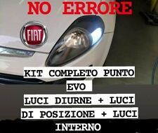 KIT LUCI DIURNE PER FIAT PUNTO EVO POSIZIONE INTERNO PUNTO NO ERRORE CANBUS, usado comprar usado  Enviando para Brazil