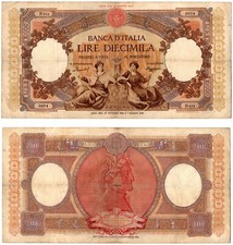 10000 lire repubbliche usato  Piano di Sorrento