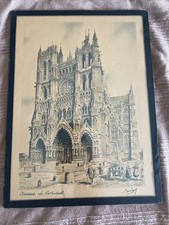 Tableau ancien lithographie d'occasion  Sissonne