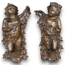 Coppia sculture liberty usato  Asti