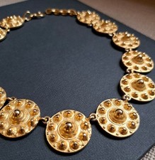 Vintage gold medallion for sale  NEWCASTLE UPON TYNE