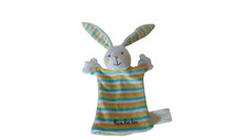 Doudou marionnette lapin d'occasion  France