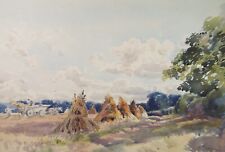 Original watercolour harvest for sale  WIRRAL