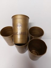 Bicchieri alluminio bacardi usato  Pieve di Cento
