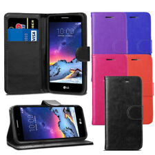 Capa estojo suporte celular flip carteira couro premium para LG K8 2017 M200N comprar usado  Enviando para Brazil