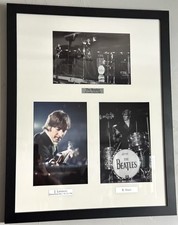 Usado, Autêntica coleção de fotos dos Beatles emoldurada - St. Louis e Alemanha 1966 emoldurada comprar usado  Enviando para Brazil