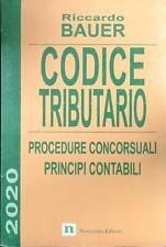 Codice tributario bauer usato  Italia