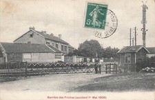 Barriere friches accident d'occasion  Vasles