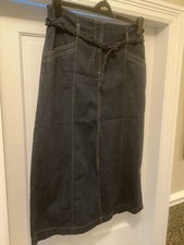 Monsoon denim midi for sale  WETHERBY
