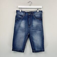 Crosshatch denim shorts for sale  CARDIFF